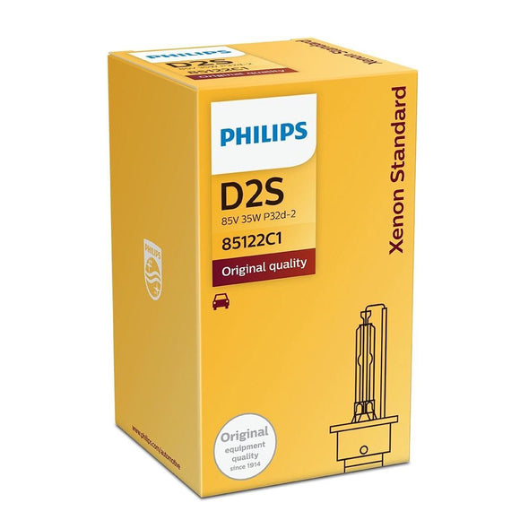 Philips Xenon standard D2S ampoule xénon remplacement OEM de haute qualité | 85122C1