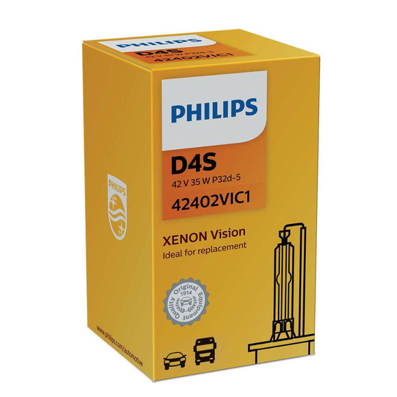 Ampoule au xénon Philips Xenon Vision D4S remplacement OEM de haute qualité | 42402VIC1
