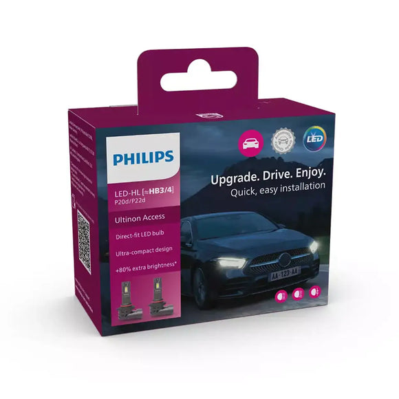 Philips LED HB 3/4 9005/9006 12V Ultinon access Ampoule de mise à niveau LED | 11005U2500CX