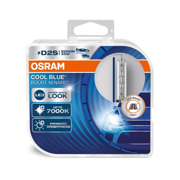 Ampoules Osram Cool Blue Boost D2S Xénon HID | 66240CBB-HCB