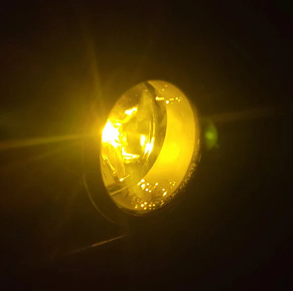 H7 LED koplamplampen - paar - Mistlamp - Geel