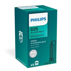 Philips X-tremeVision +150% Gen2 D2S xenon bulb | high light output | 85122XV2C1