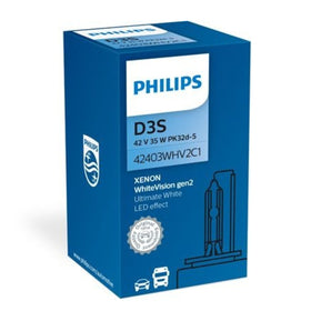 Philips WhiteVision Gen2 D3S xenonlamp | helderder en witter licht | 42403WHV2C1