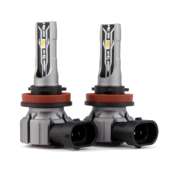 H11 LED bulb - pair - Foglight - Yellow