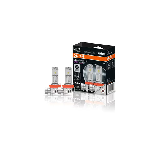 Osram LEDriving HL EASY GEN2 H8/H9/H11/H16 LED halogeen vervangingslampen 64211DWESY2-2HB