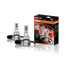 Osram street legal 9005 HB3 LED bulbs 2 pack with packaging and bulbs