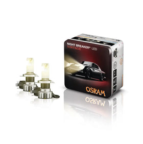 Osram Night Breaker LED vintage H4 LED bulbs - road legal